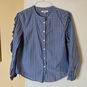 MADEWELL button down top - size M - EUC